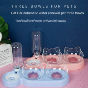 Elevated Double Pet Bowl Feeder